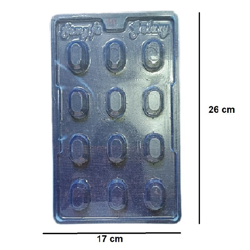 PVC Chocolate Mould (pack of 1) - Image 3