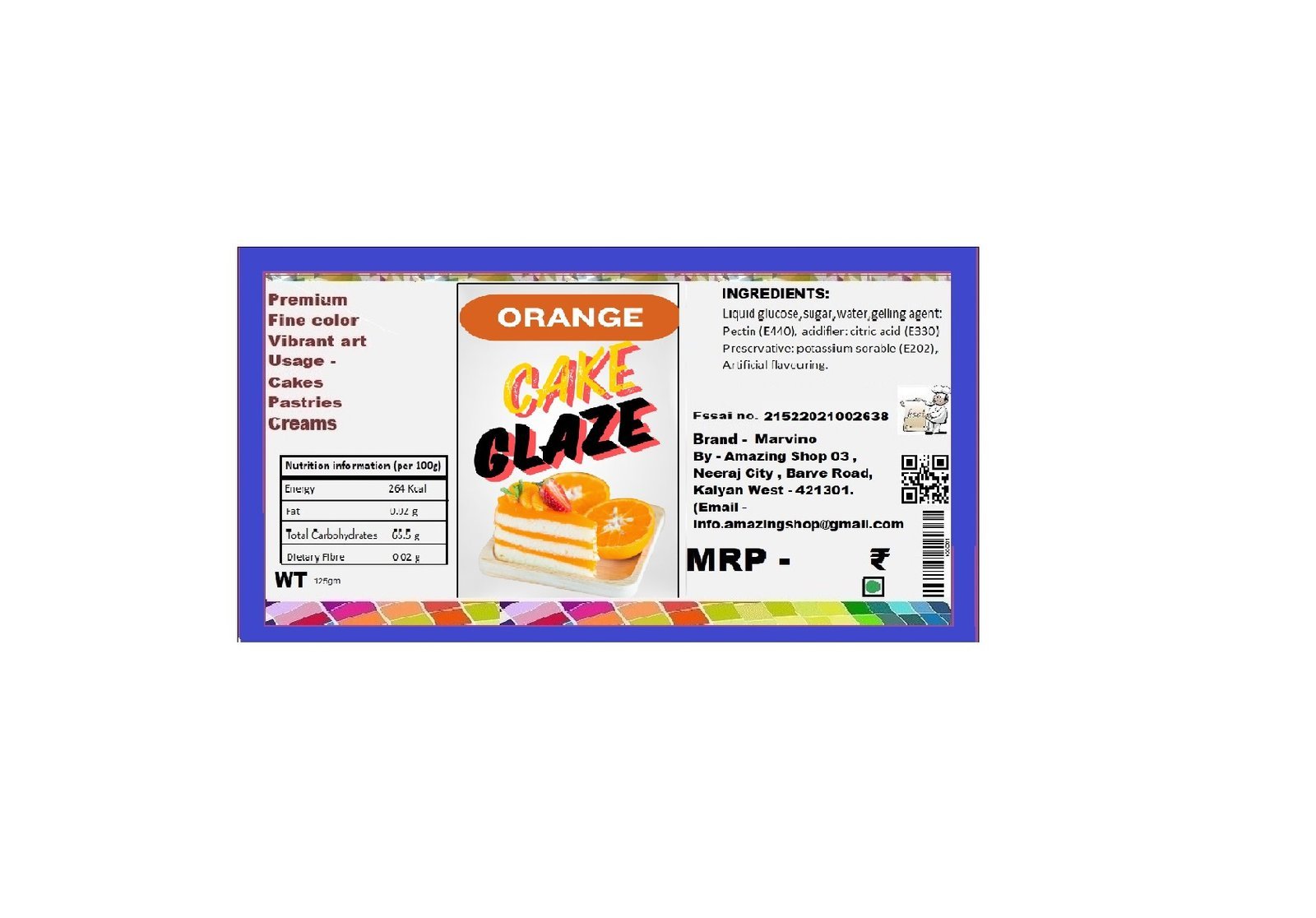 Orange Cake Glaze - Image 2