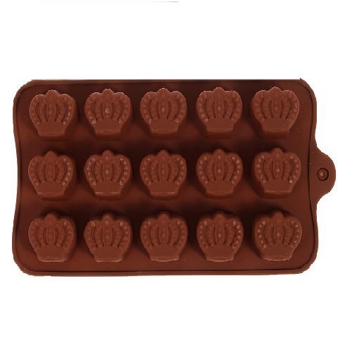 Silicone Crown Shape Chocolate Mould (Pack 1)