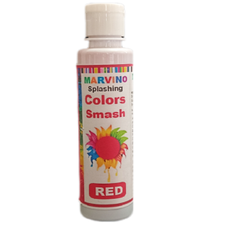 Marvino Red Splashing Smash Color