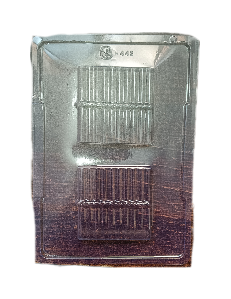 Marvino Square Shape Chocolat PVC Mold - Image 2