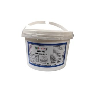White Glaze 2.5 kg For Cake Decorating.