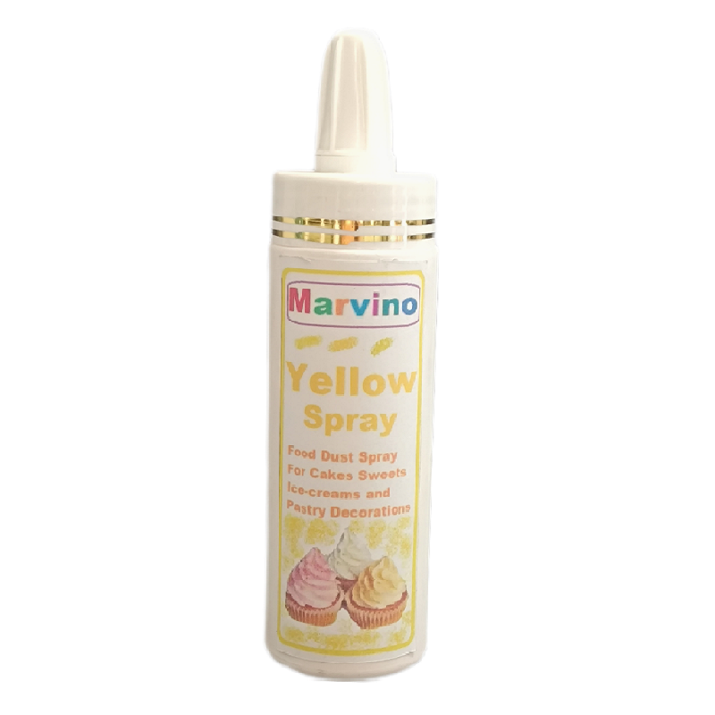 Marvino Food Dust Powder Color Spray (Yellow)